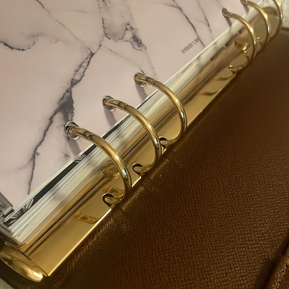 🟫⬜️🟫Louis Vuitton🟫⬜️🟫Large Ring Agenda Monogram - 1 year old, like NEW! - Picture 6 of 10